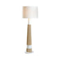 Laurence Brass Framed Aesthetic Floor Lamp-Floor Lamps-Wildwood-LOOMLAN