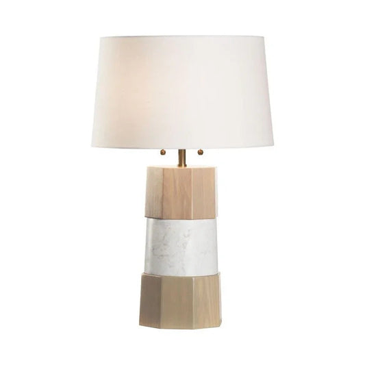 Laurence Carrera Marble Made Table Lamp - LOOMLAN - Wildwood - Table Lamps