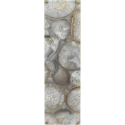 Lavender Agate Adeline Rectangle Wall Sconce - LOOMLAN - Jamie Young - Wall Sconces