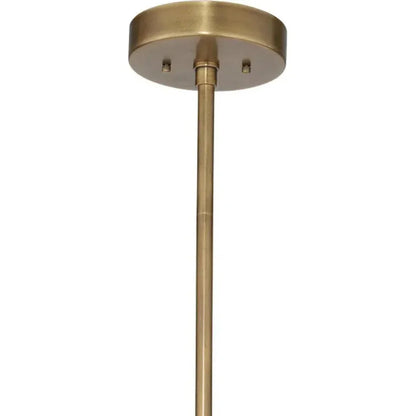 Lavender Agate Round Gold Fixture Upsala Chandelier - LOOMLAN - Jamie Young - Chandeliers