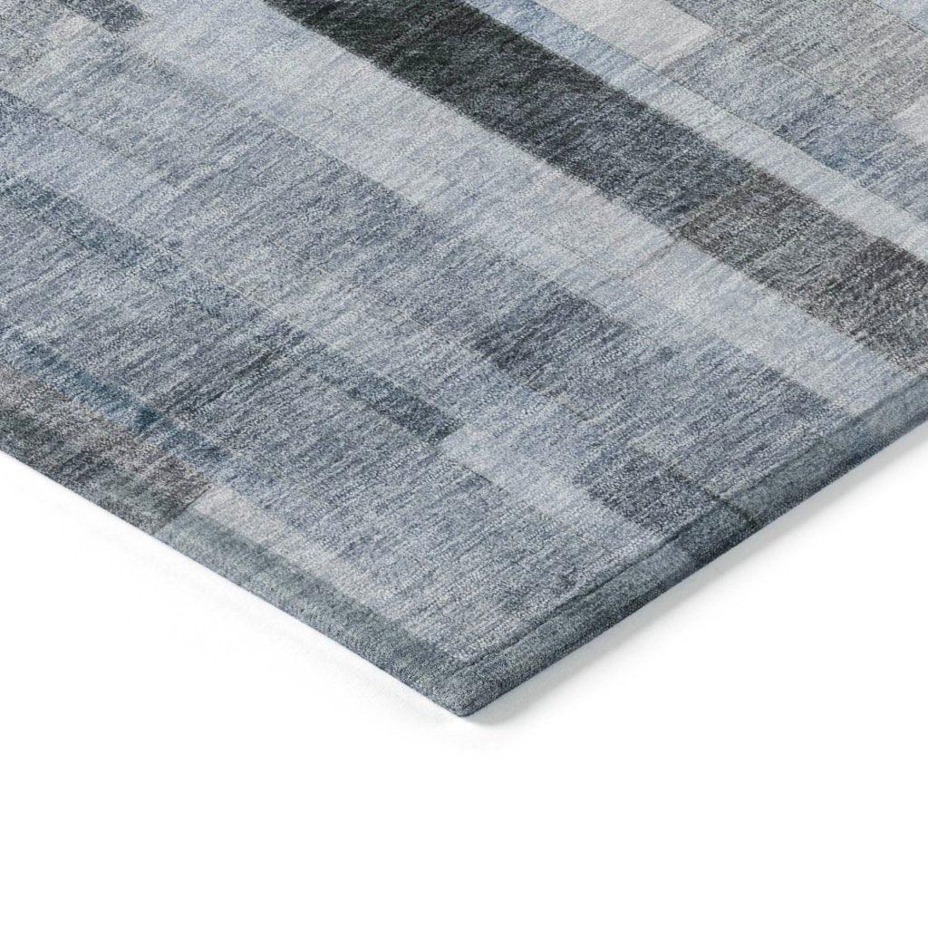Laventhia Blue Washable Indoor - Outdoor Rug - LOOMLAN - LOOMLAN Rugs - Outdoor Rugs