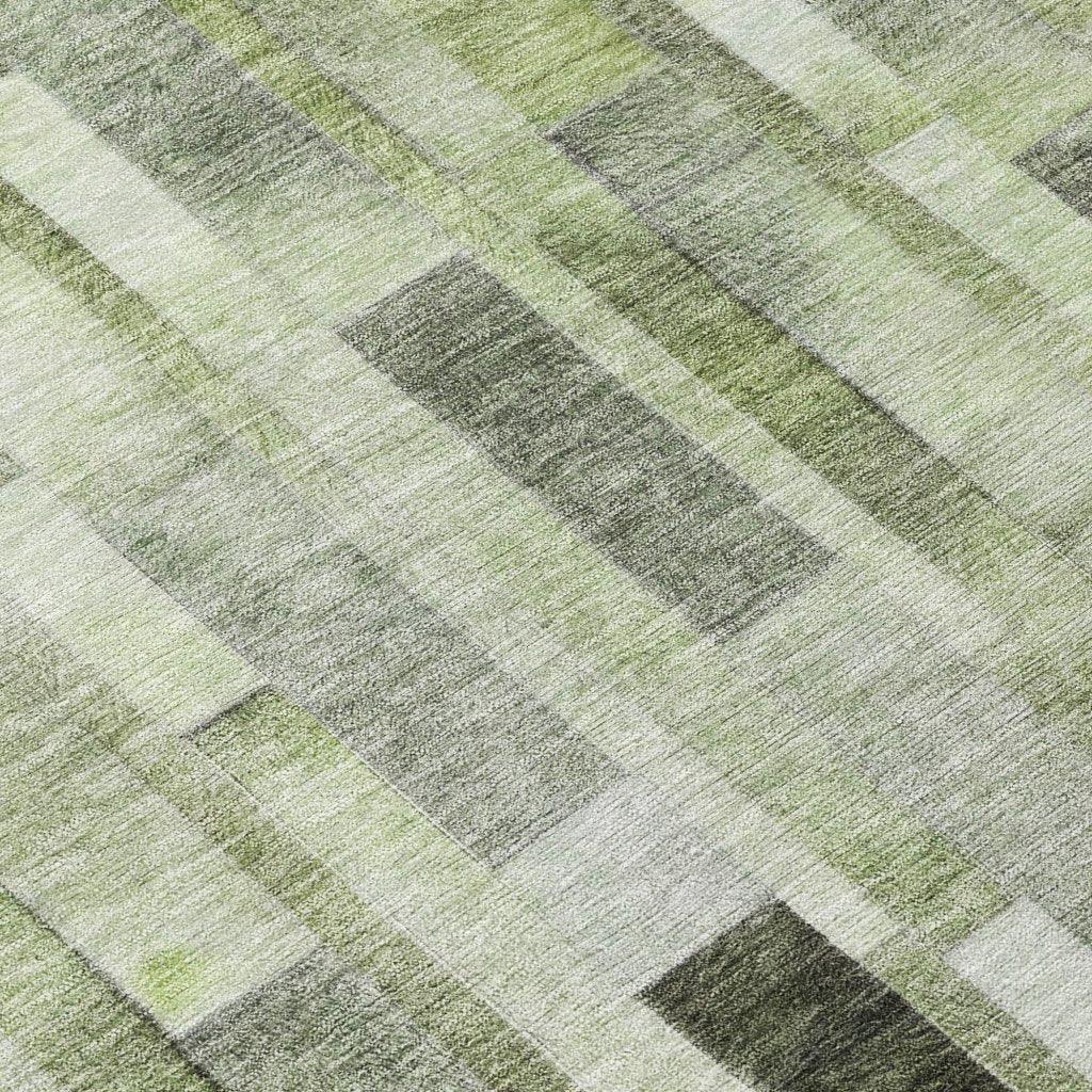 Laventhia Green Washable Indoor - Outdoor Rug - LOOMLAN - LOOMLAN Rugs - Outdoor Rugs