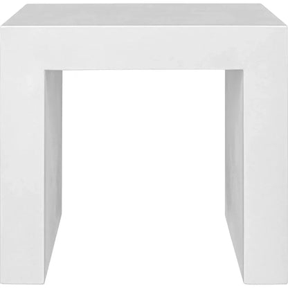 Lazarus Concrete Outdoor Side Table - LOOMLAN - Moe's Home - Outdoor Side Tables