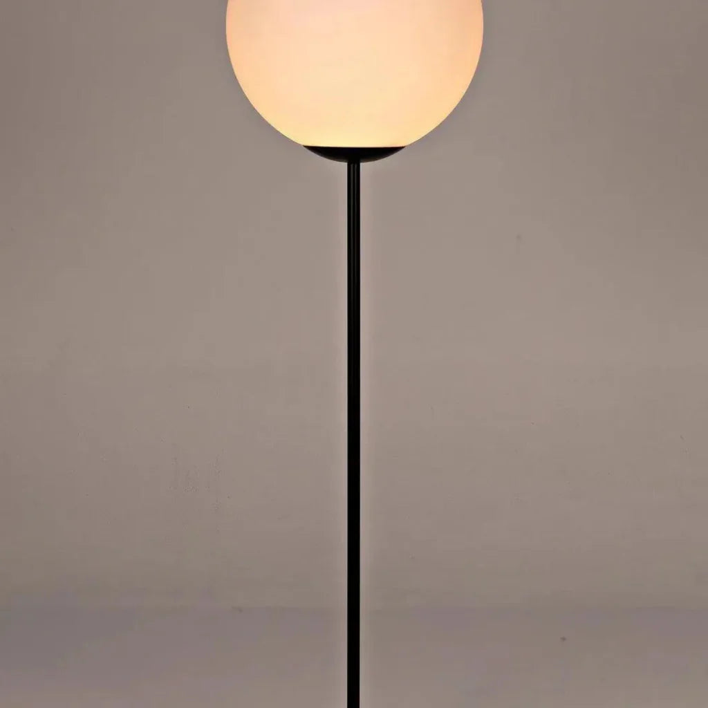 Lazarus Floor Lamp-Floor Lamps-Noir-LOOMLAN