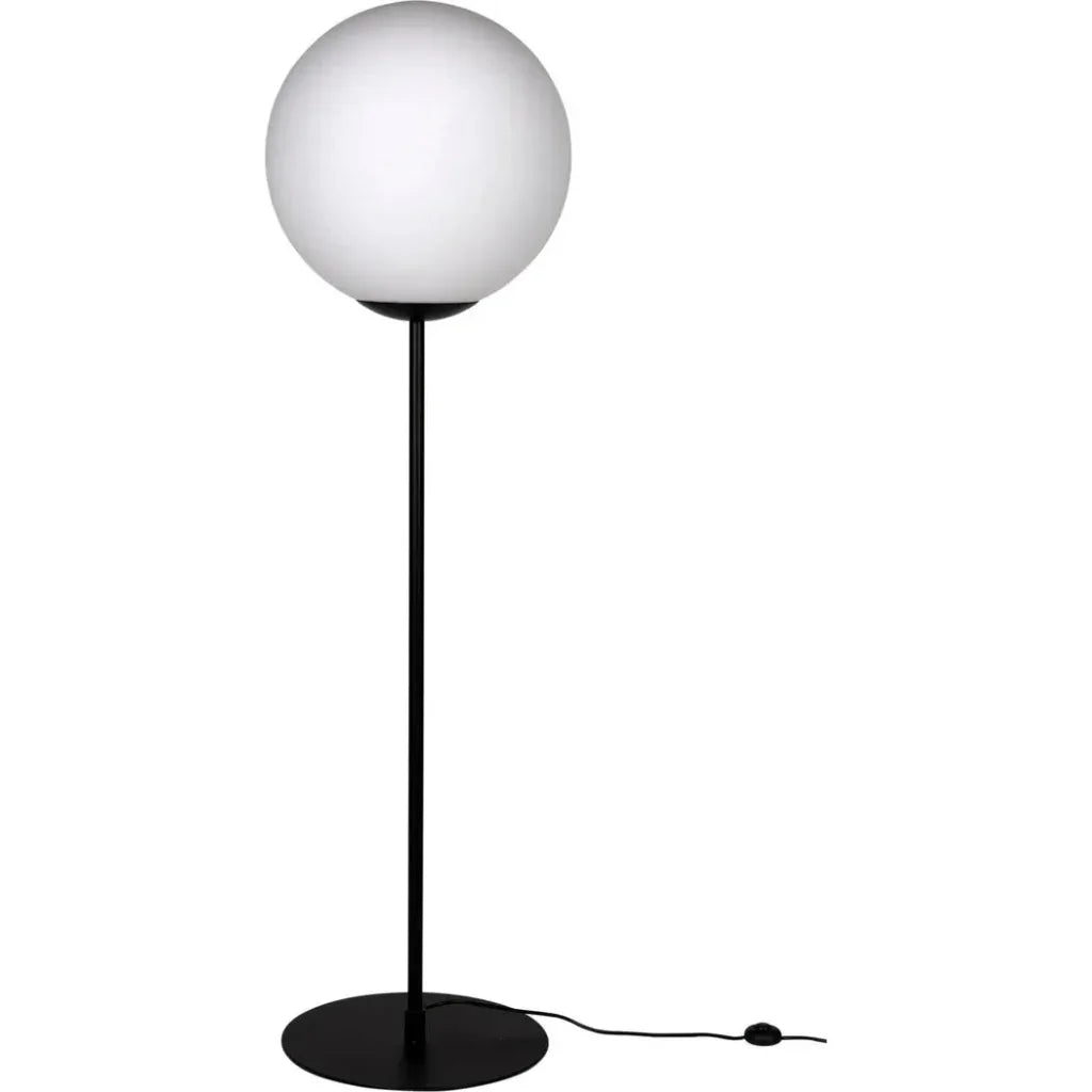 Lazarus Floor Lamp-Floor Lamps-Noir-LOOMLAN