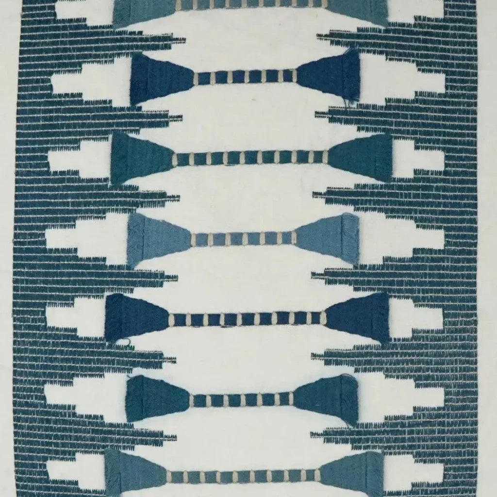 Le Souk Lapis Teal Blue Large Throw Pillow Insert - LOOMLAN - D.V. Kap - Throw Pillows