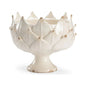 Leaf Design Hand Glazed Porcelain Vase - LOOMLAN - Chelsea House - Vases & Jars