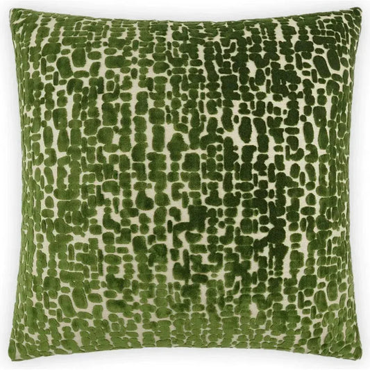 Leah Emerald Green Throw Pillow With Insert - LOOMLAN - D.V. Kap - Throw Pillows