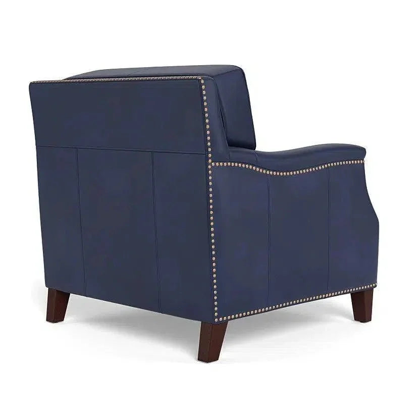 Leather Club Chair American Collection - LOOMLAN - Uptown Sebastian - Club Chairs