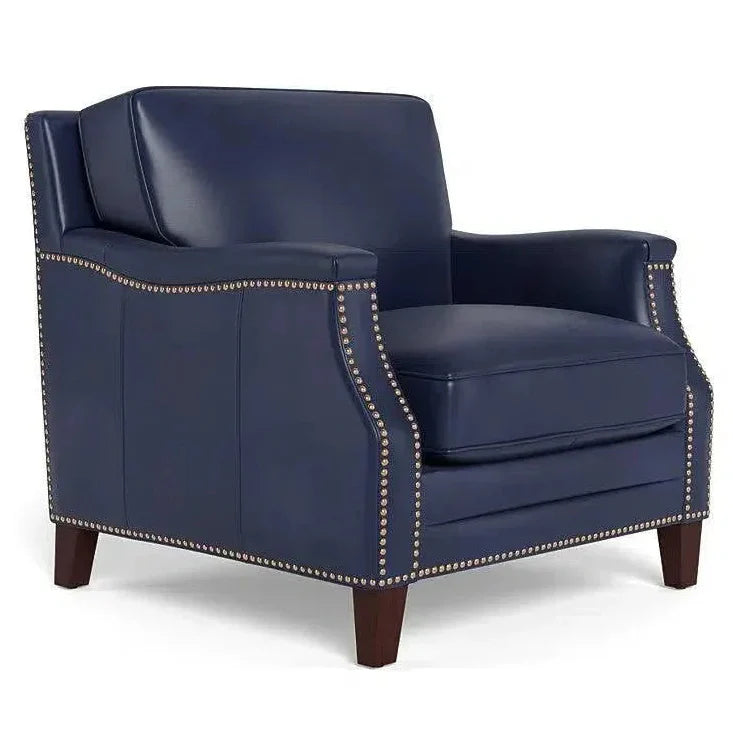Leather Club Chair American Collection - LOOMLAN - Uptown Sebastian - Club Chairs
