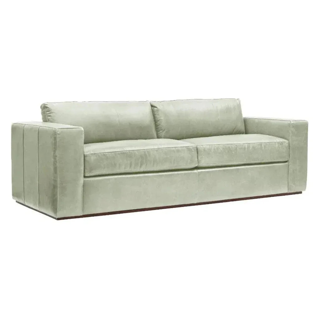 Leather Sleeper Sofa Pull out Couch Queen Size Bed - LOOMLAN - One For Victory - Sofas & Loveseats