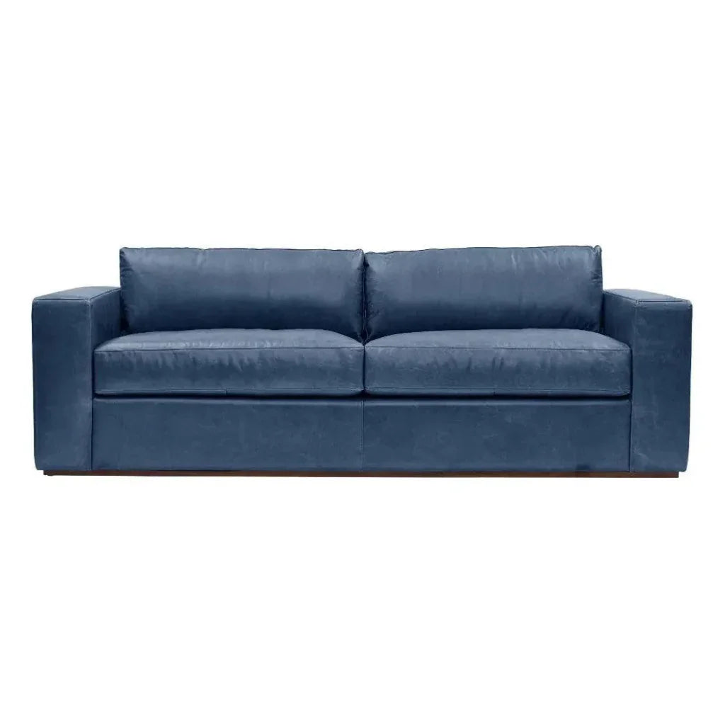 Leather Sleeper Sofa Pull out Couch Queen Size Bed - LOOMLAN - One For Victory - Sofas & Loveseats