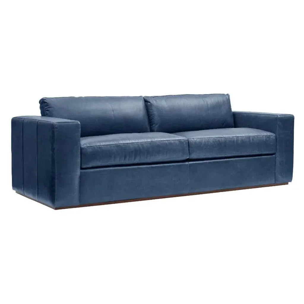 Leather Sleeper Sofa Pull out Couch Queen Size Bed - LOOMLAN - One For Victory - Sofas & Loveseats