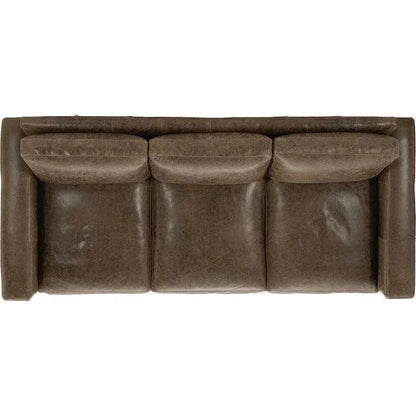 Leather Sofa Brown Alabama BenchMade the USA - LOOMLAN - Uptown Sebastian - Sofas & Loveseats