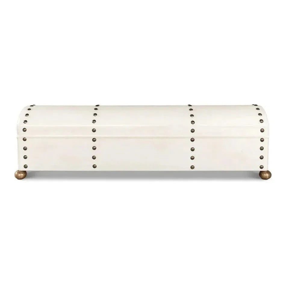 Leather Telescope Box - LOOMLAN - Sarreid - Boxes & Bowls