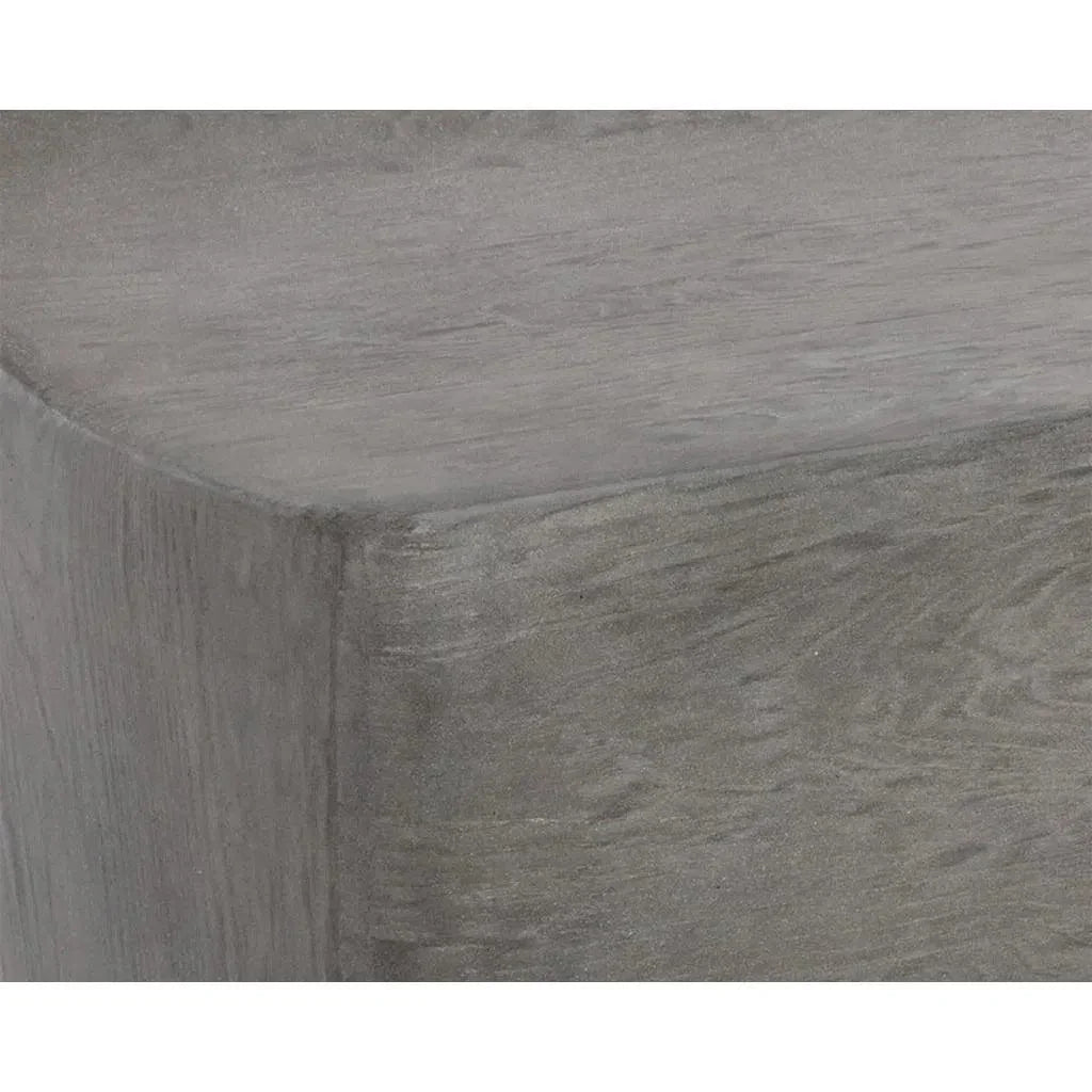 Ledger Backless Outdoor Backless Bench-Outdoor Benches-SUNPAN-LOOMLAN