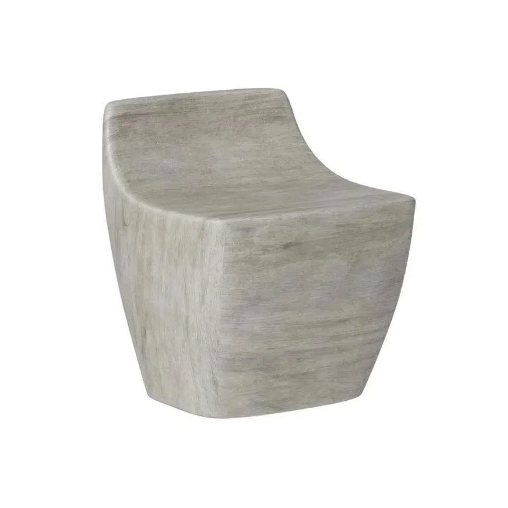 Ledger Concrete Outdoor Stool - LOOMLAN - SUNPAN - Outdoor Dining Chairs
