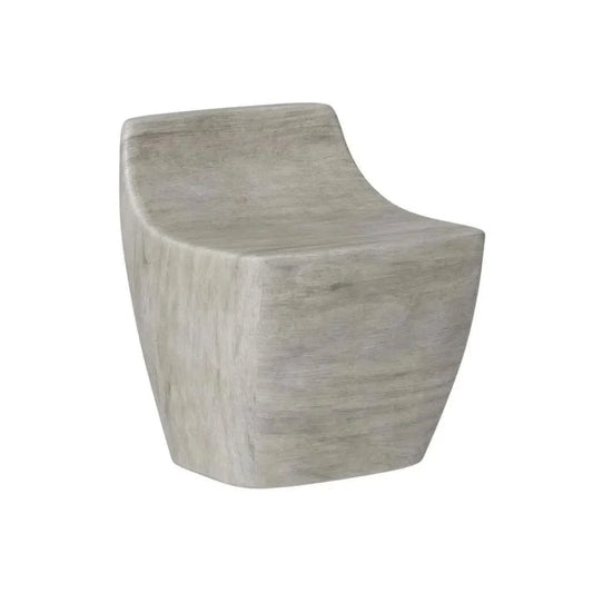 Ledger Concrete Outdoor Stool - LOOMLAN - SUNPAN - Outdoor Dining Chairs