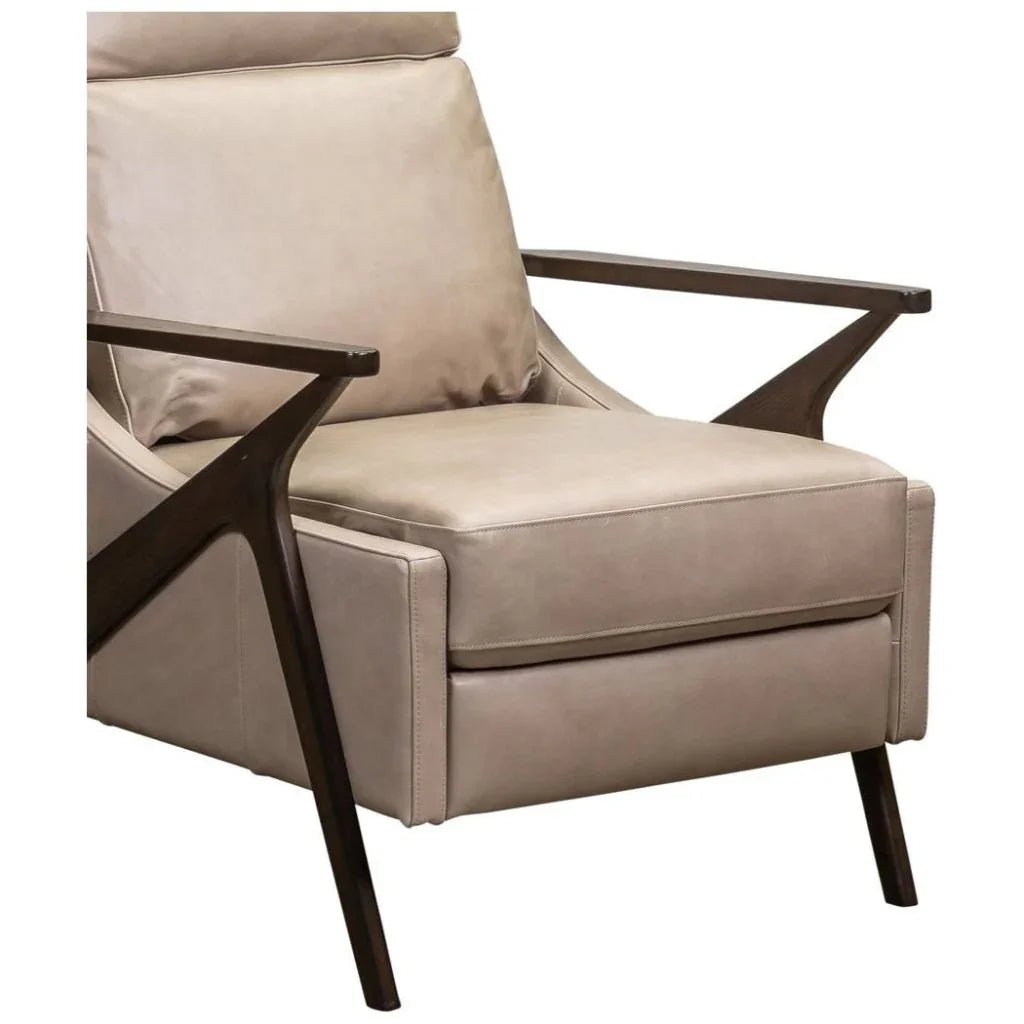 Lee Leather Usb Power Recliner - LOOMLAN - Olivia + Quinn - Club Chairs