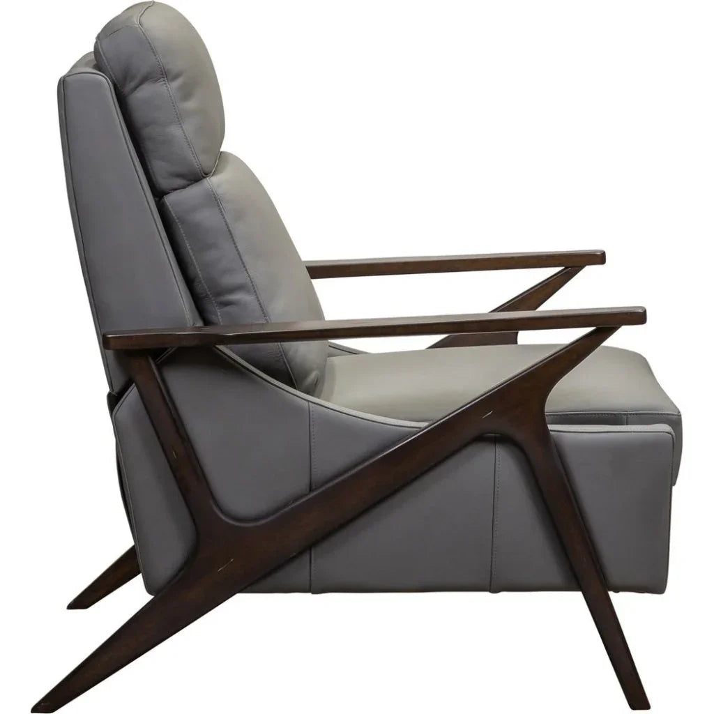 Lee Leather Usb Power Recliner - LOOMLAN - Olivia + Quinn - Club Chairs