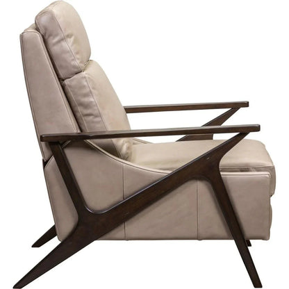Lee Leather Usb Power Recliner - LOOMLAN - Olivia + Quinn - Club Chairs