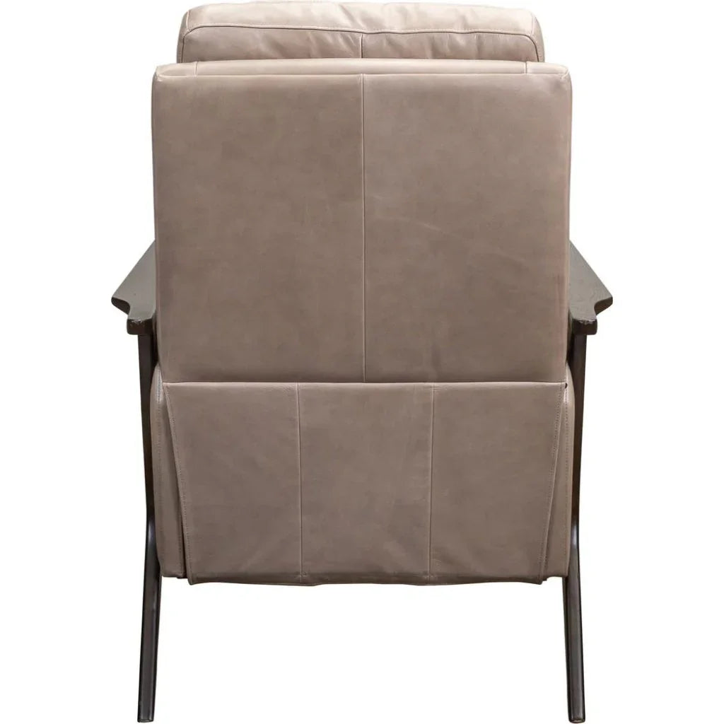 Lee Leather Usb Power Recliner - LOOMLAN - Olivia + Quinn - Club Chairs