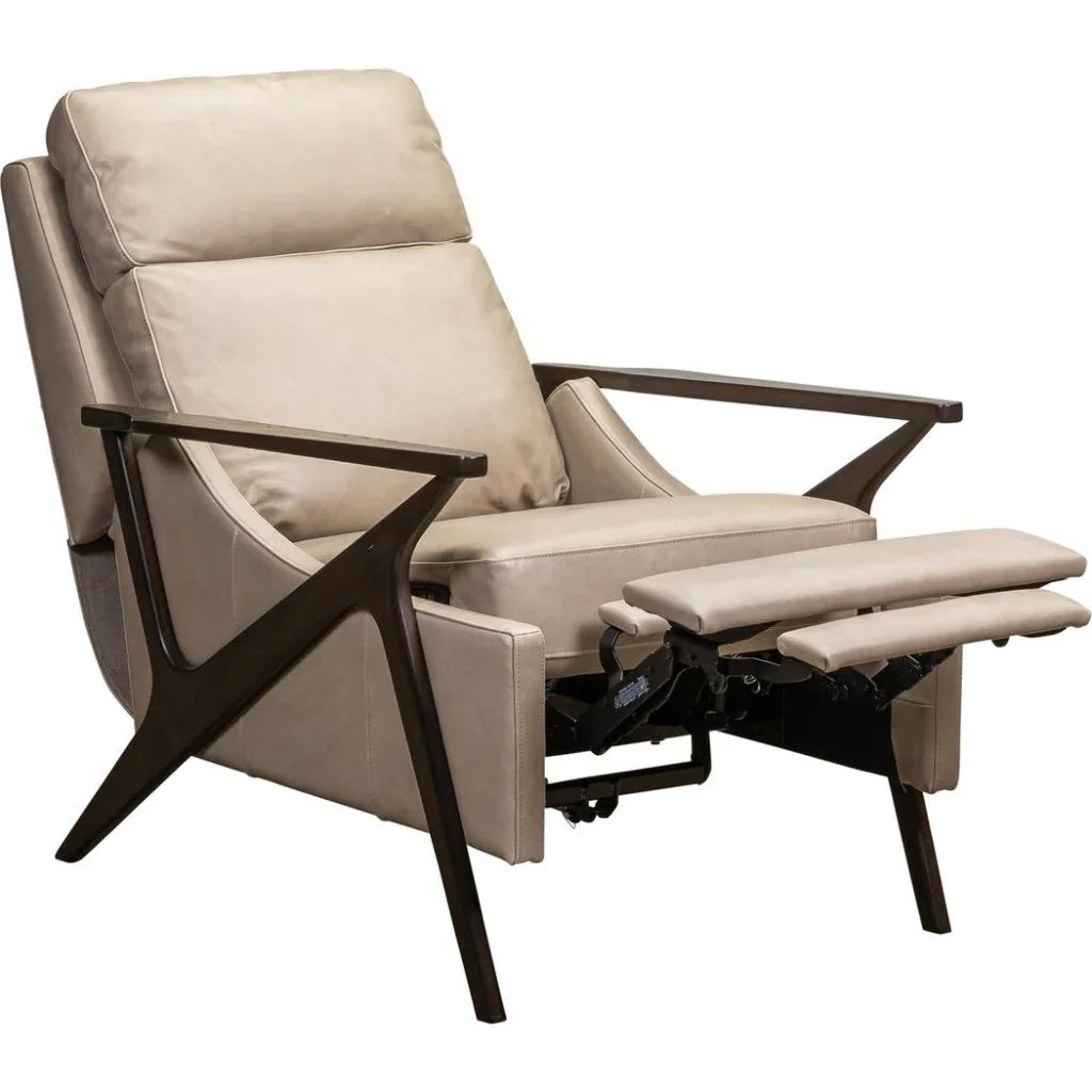 Lee Leather Usb Power Recliner - LOOMLAN - Olivia + Quinn - Club Chairs