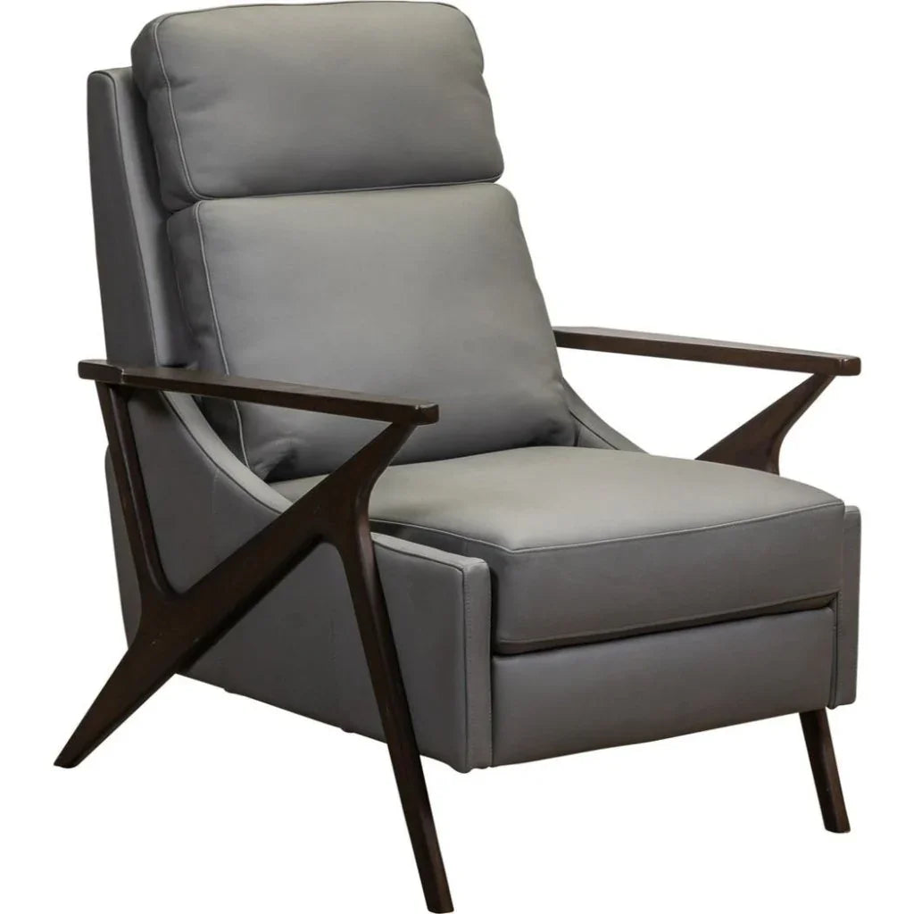 Lee Leather Usb Power Recliner - LOOMLAN - Olivia + Quinn - Club Chairs