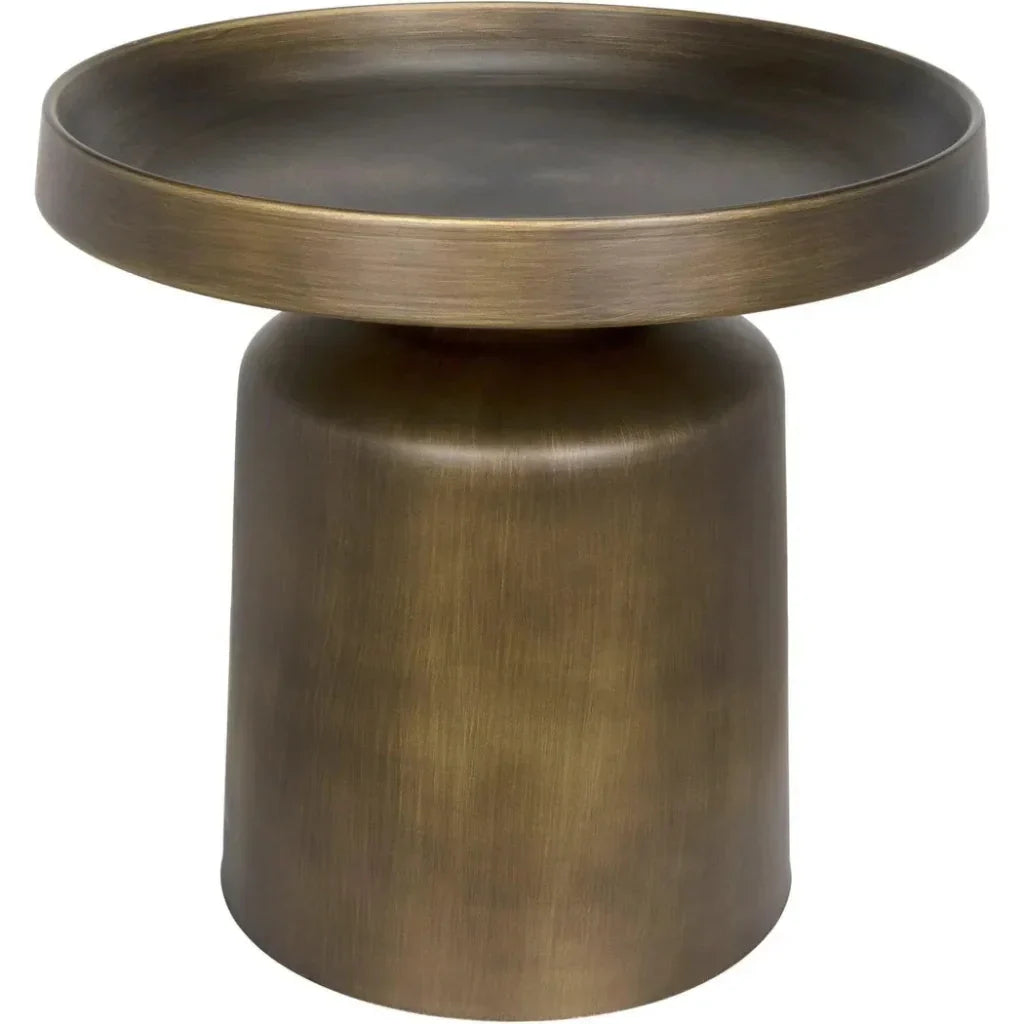 Lee Side Table, Aged Brass - LOOMLAN - Noir - Side Tables