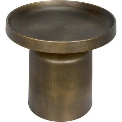 Lee Side Table, Aged Brass - LOOMLAN - Noir - Side Tables