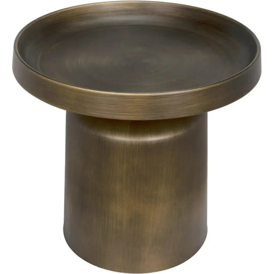 Lee Side Table, Aged Brass - LOOMLAN - Noir - Side Tables