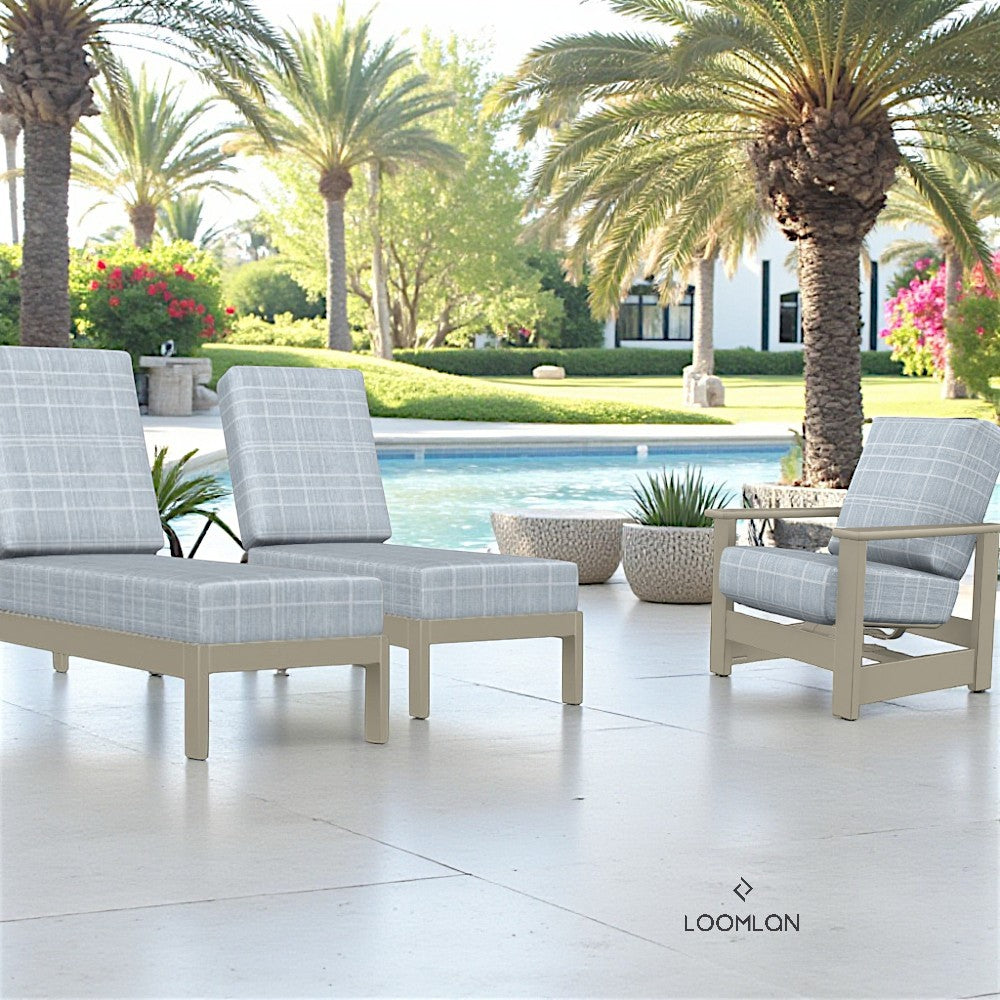 Leeward Deep Seat Cushion Adjustable Chaise