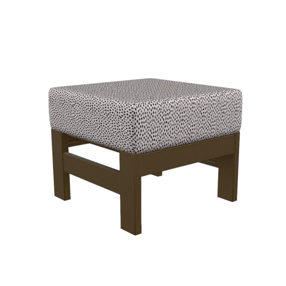 Leeward Deep Seat Cushion Ottoman With 2 Ottoman Clips