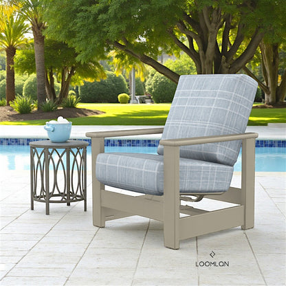 Leeward Deep Seat Hidden Motion Arm Chair