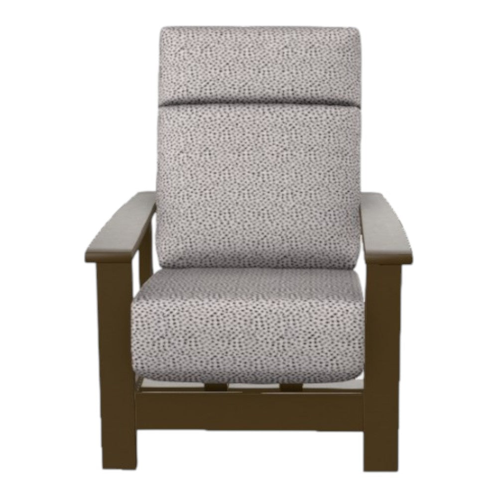 Leeward Deep Seat High Back Hidden Motion Arm Chair