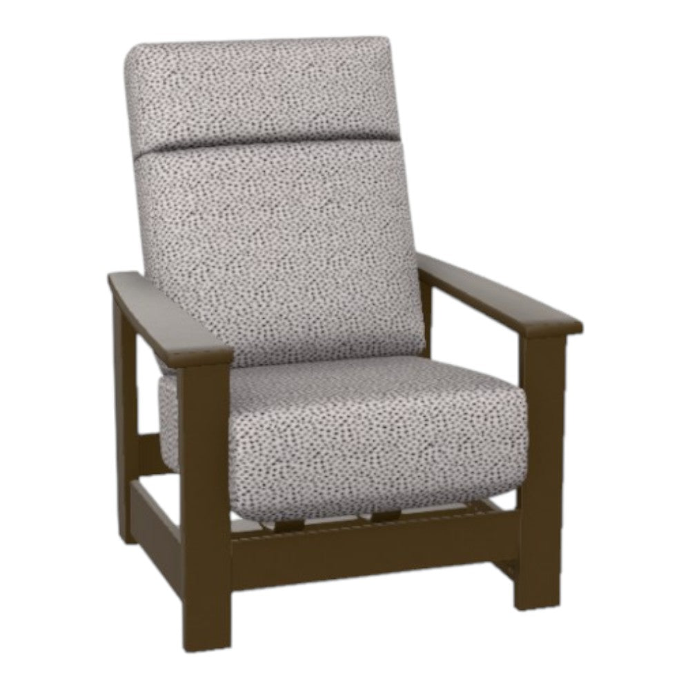 Leeward Deep Seat High Back Hidden Motion Arm Chair