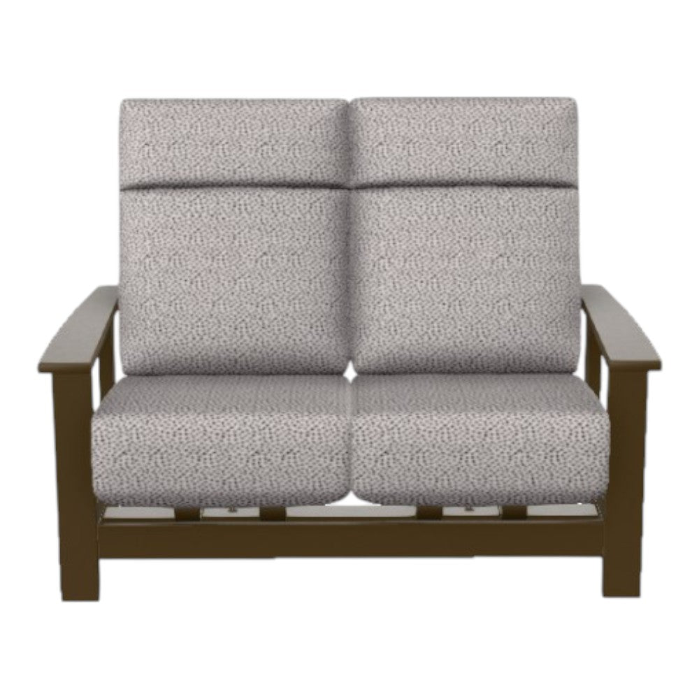 Leeward Deep Seat High Back Hidden Motion Loveseat