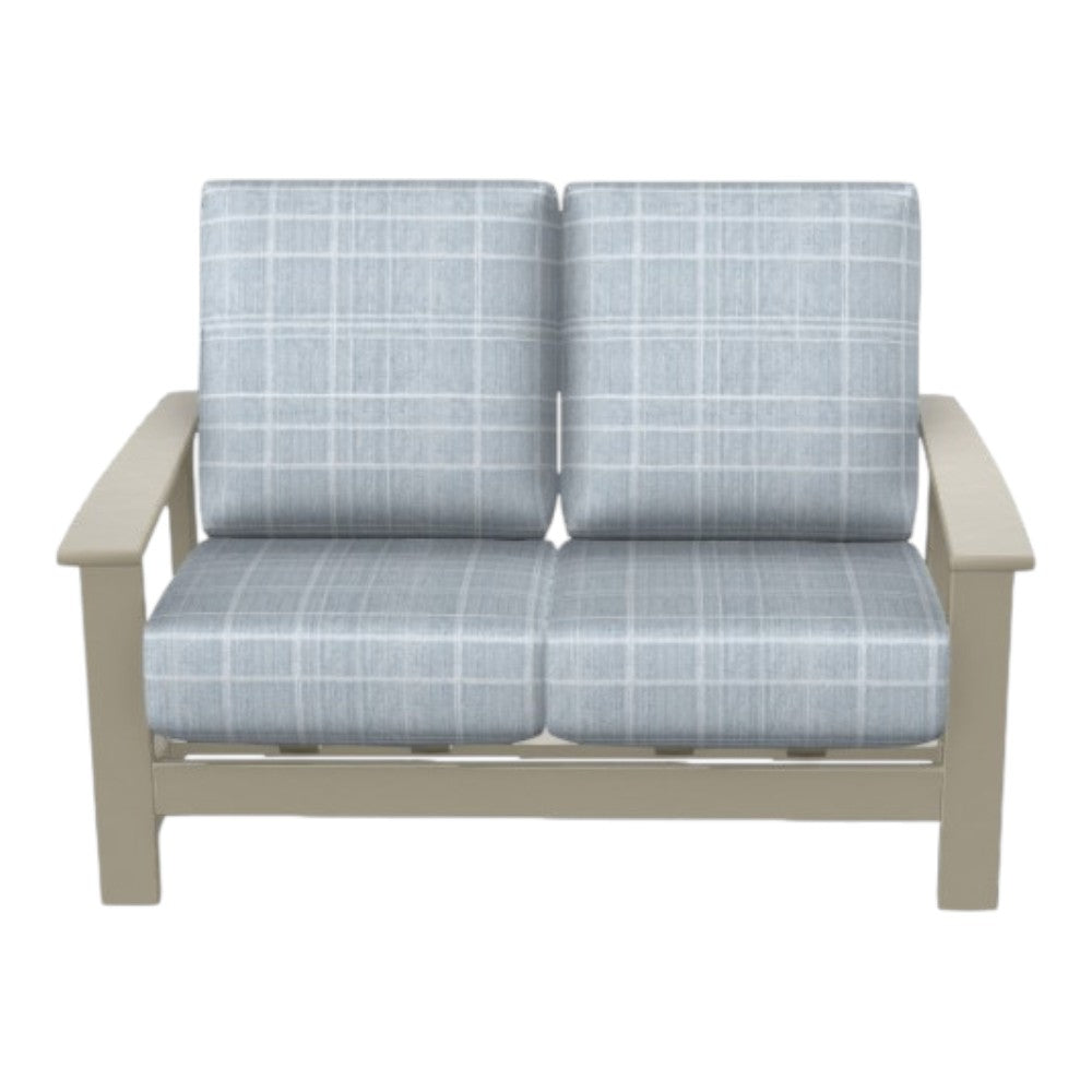 Leeward Deep Seat Loveseat with Independent Hidden Motion