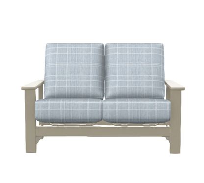 Leeward Deep Seat Loveseat with Independent Hidden Motion
