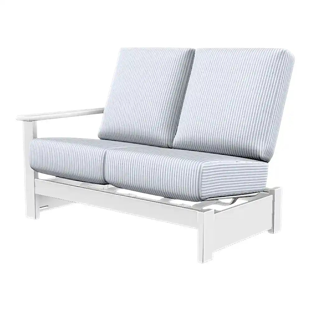 Leeward MGP Hidden Motion Right Arm Two-Seat Sectional-Outdoor Modulars-Telescope-LOOMLAN