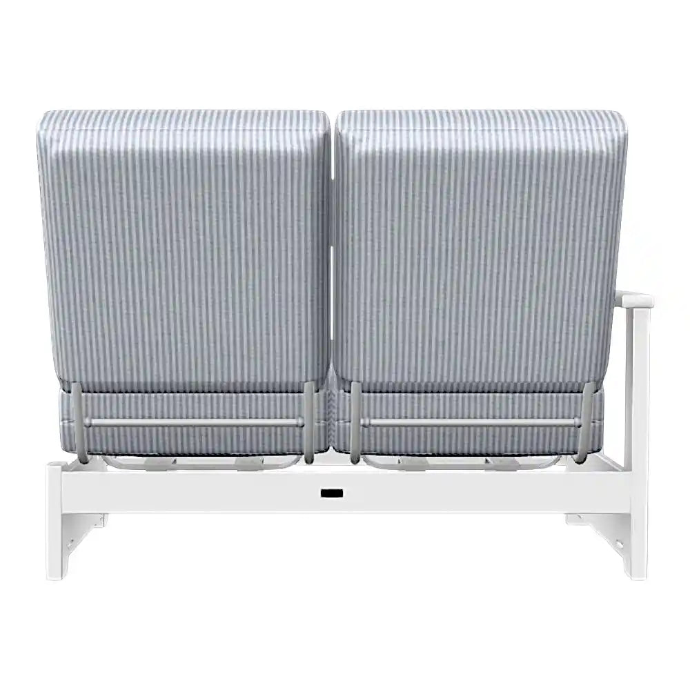 Leeward MGP Hidden Motion Right Arm Two-Seat Sectional-Outdoor Modulars-Telescope-LOOMLAN