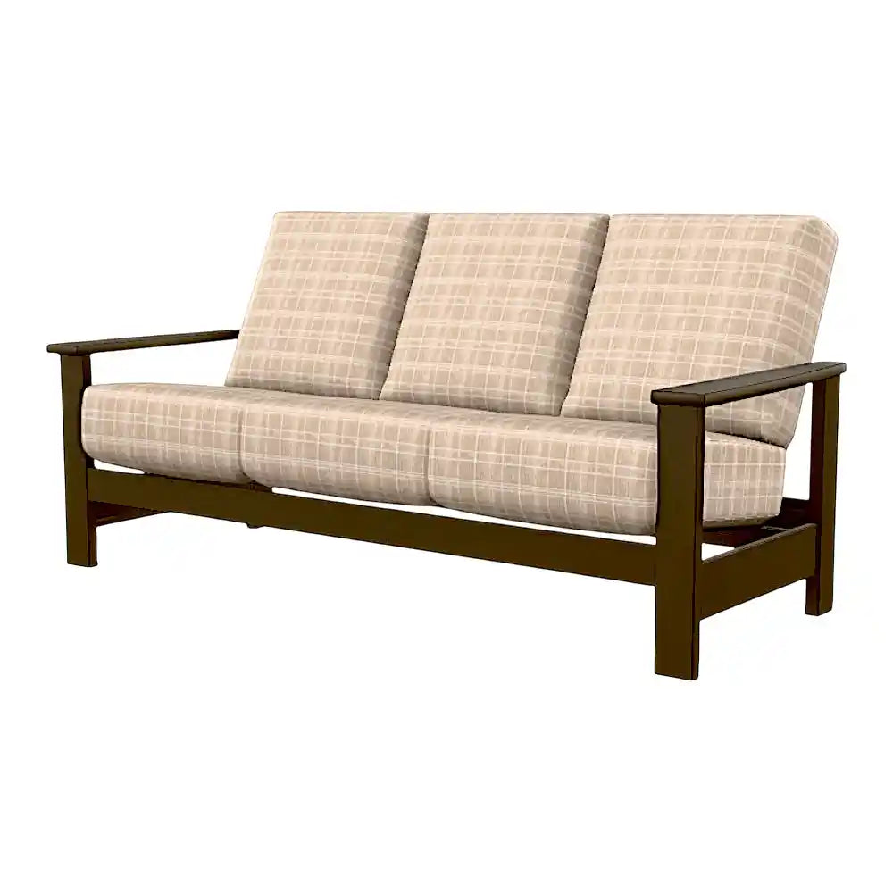 Leeward Marine Grade Polymer Deep Cushion Sofa - LOOMLAN - Telescope - Outdoor Sofas & Loveseats