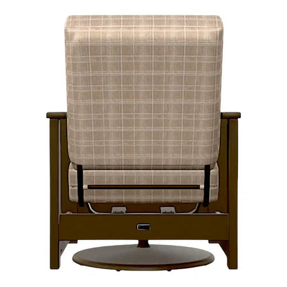 Leeward Marine Grade Deep Cushion Swivel Rocker Chair-Outdoor Accent Chairs-Telescope-LOOMLAN