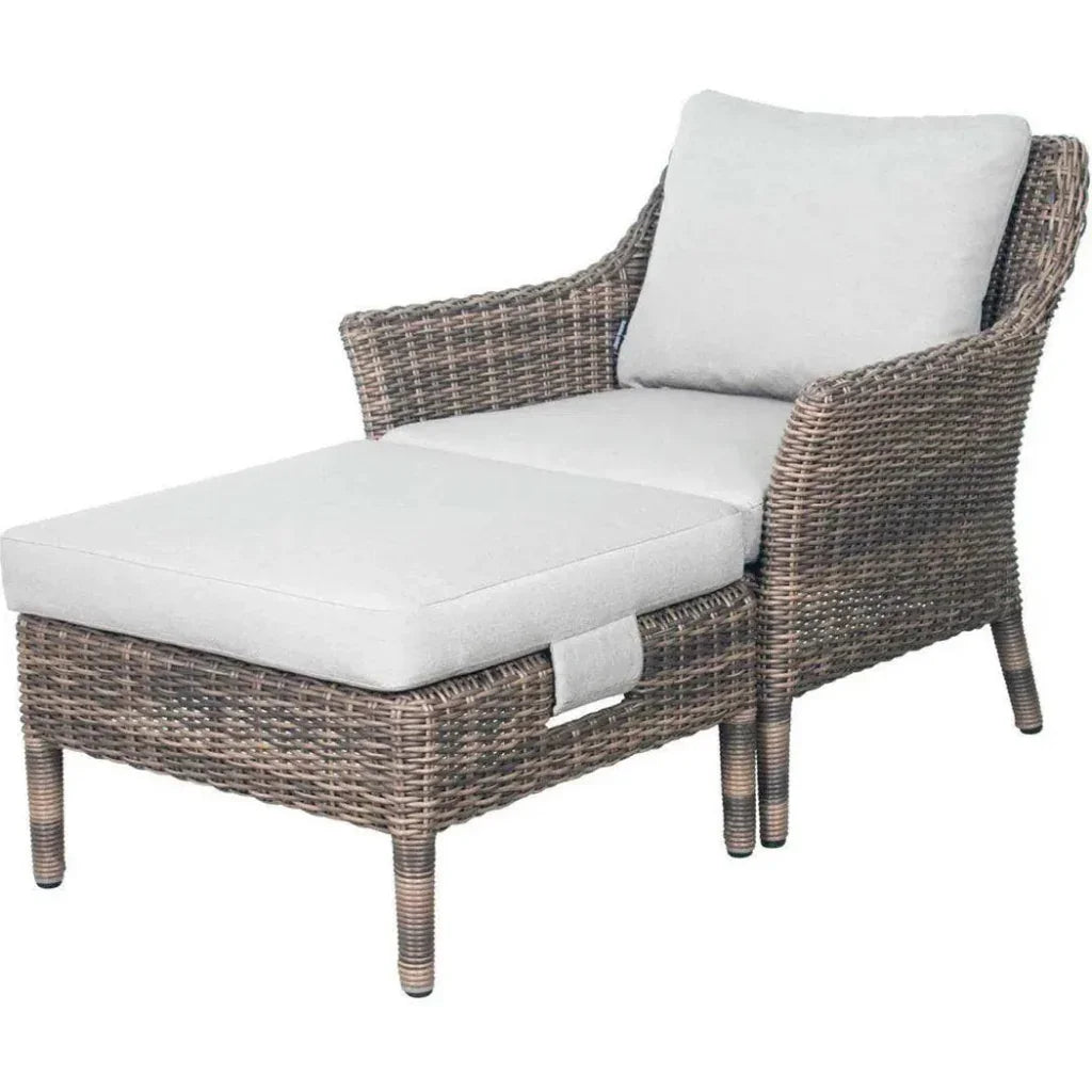 Leeward Lounge Chair - Grey Outdoor-Outdoor Lounge Chairs-Seasonal Living-LOOMLAN