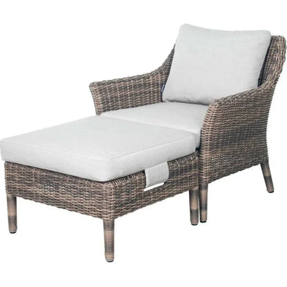 Leeward Lounge Chair - Grey Outdoor-Outdoor Lounge Chairs-Seasonal Living-LOOMLAN
