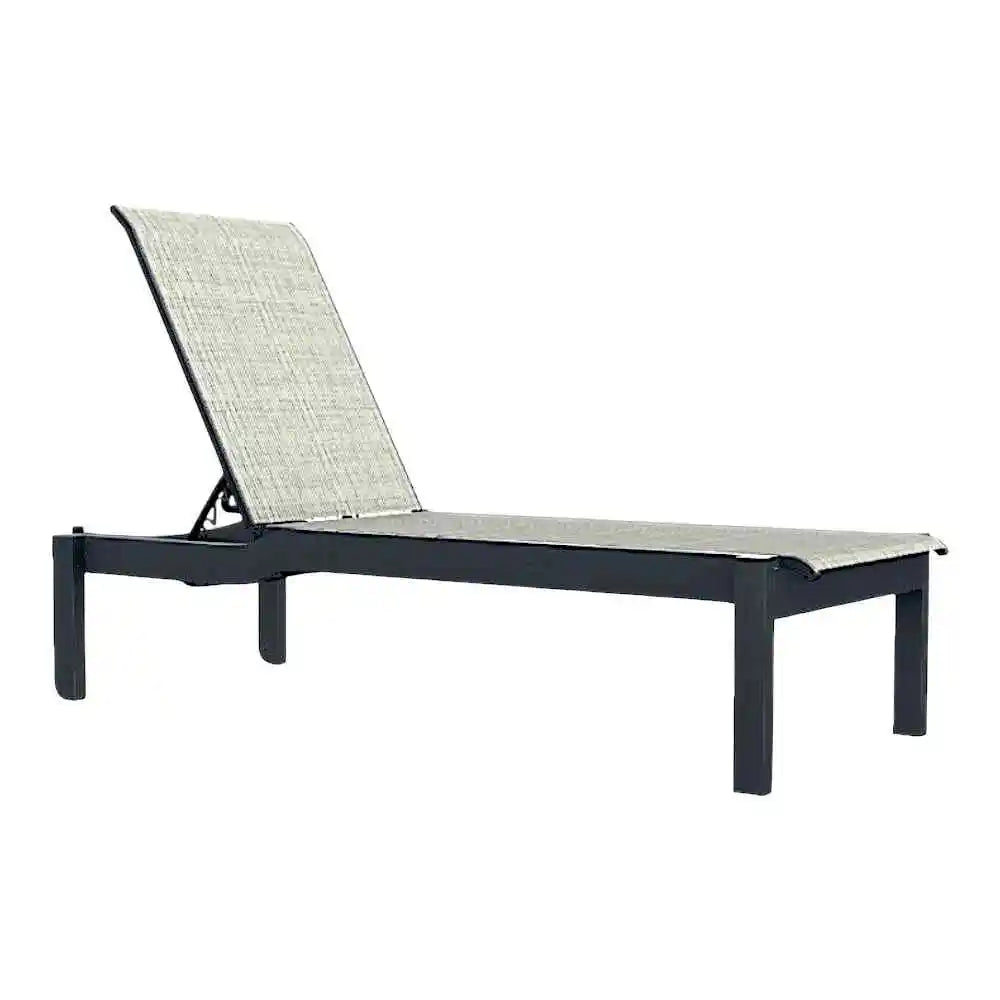 Leeward MGP Lay-Flat Long Chaise With Wheels-Outdoor Chaises-Telescope-LOOMLAN