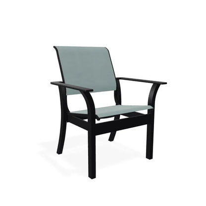Leeward Marine Grade Polymer Stacking Cafe Chair-Outdoor Accent Chairs-Telescope-LOOMLAN