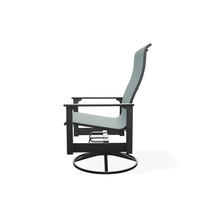 Leeward Swivel Rocker Marine Grade Polymer Arms-Outdoor Accent Chairs-Telescope-LOOMLAN