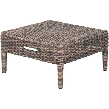 Leeward Ottoman - Grey Outdoor Ottoman-Outdoor Ottomans-Seasonal Living-LOOMLAN