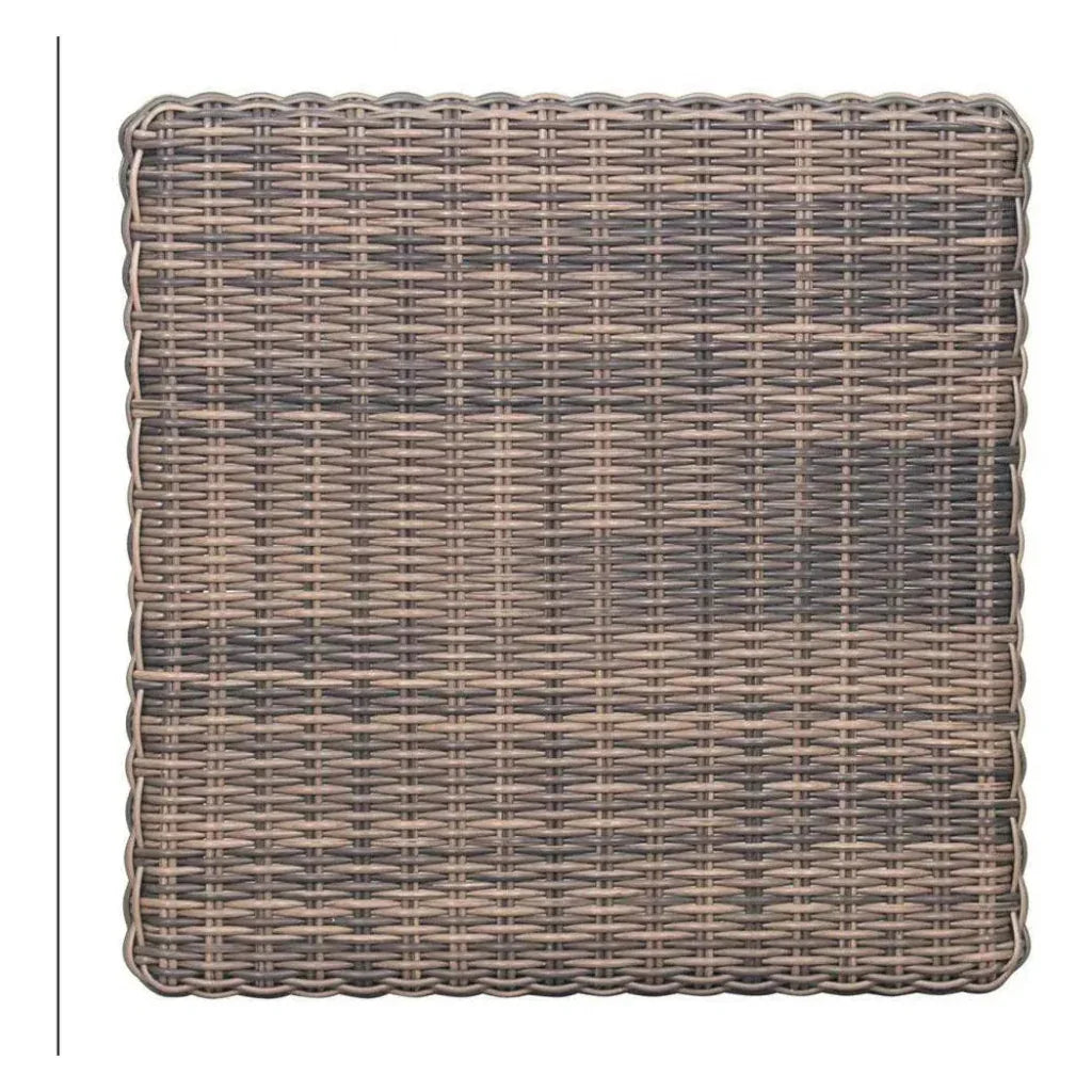 Leeward Ottoman - Grey Outdoor Ottoman-Outdoor Ottomans-Seasonal Living-LOOMLAN